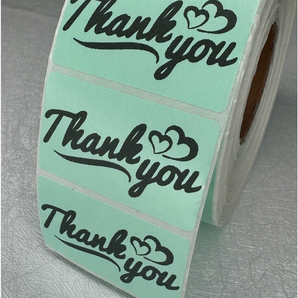 Thank You Stickers for Small Business | 100 Self-Adhesive label sticker - Picture 4 of 12
